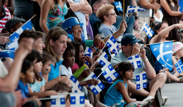Dân số ở miên Nam Canada tập trung tại Ontario và Quebec